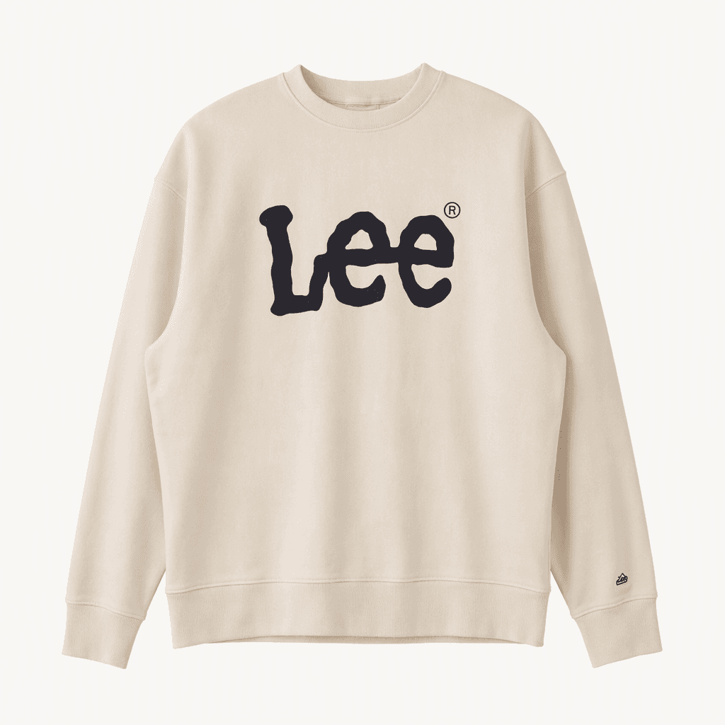 Lee 남성 빅로고 맨투맨티셔츠 