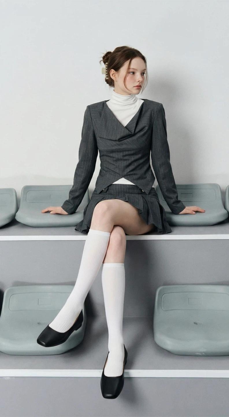 착한구두 나빌라 스퀘어 플랫 블랙250 4