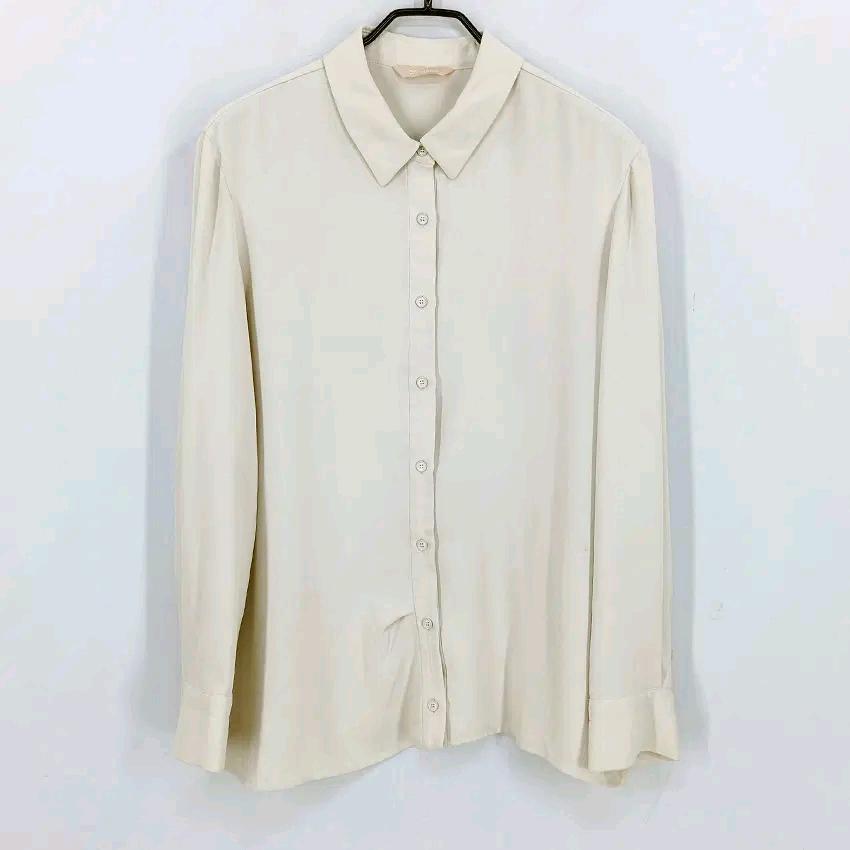 씨씨콜렉트 여 춘추 하늘하늘 긴팔블라우스 베이지55 (HU44410) 2