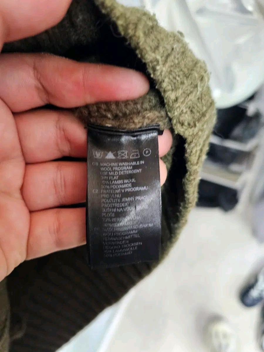 H&M 가디건 올리브 그린 7