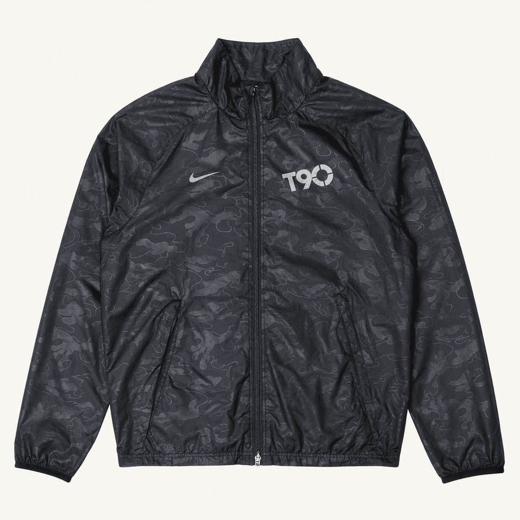 나이키 T90 카모플라쥬 바람막이 점퍼 착용컷