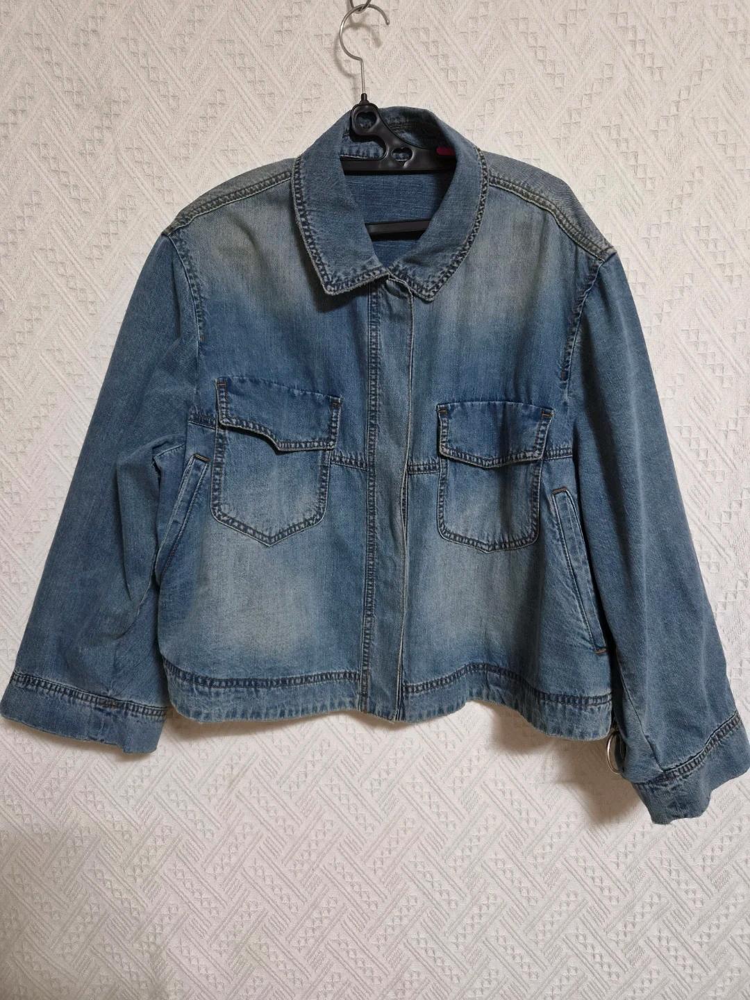 오즈세컨  워싱 데님 자켓 11