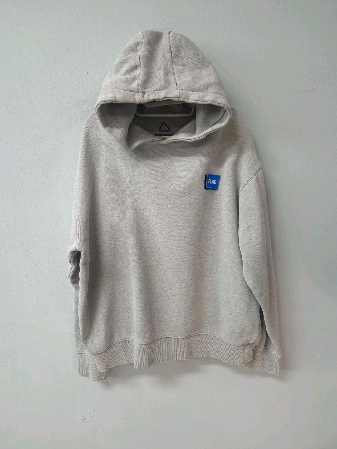 PLAC 그레이 패치 후드티 3