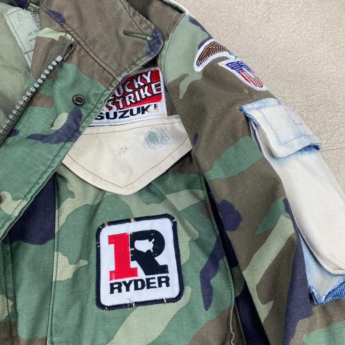 80s USA Army M65 커스텀 필드 자켓 (100) 6