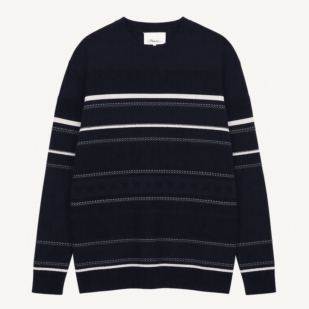 3.1 필립 림 3.1 Phillip Lim 네이비 스트라이프 니트 M [A1111]