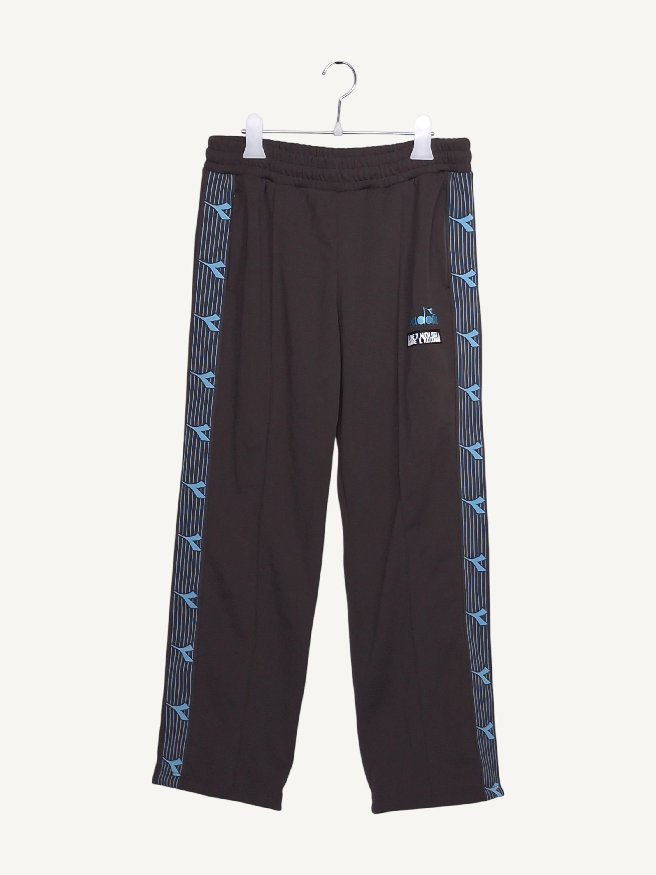 디아도라 diadora 브라운 트레이닝 팬츠 바지 L [A1113] 2