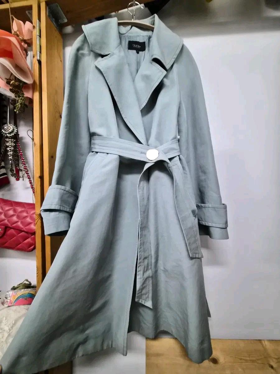 티렌 민트  트렌치코트 5