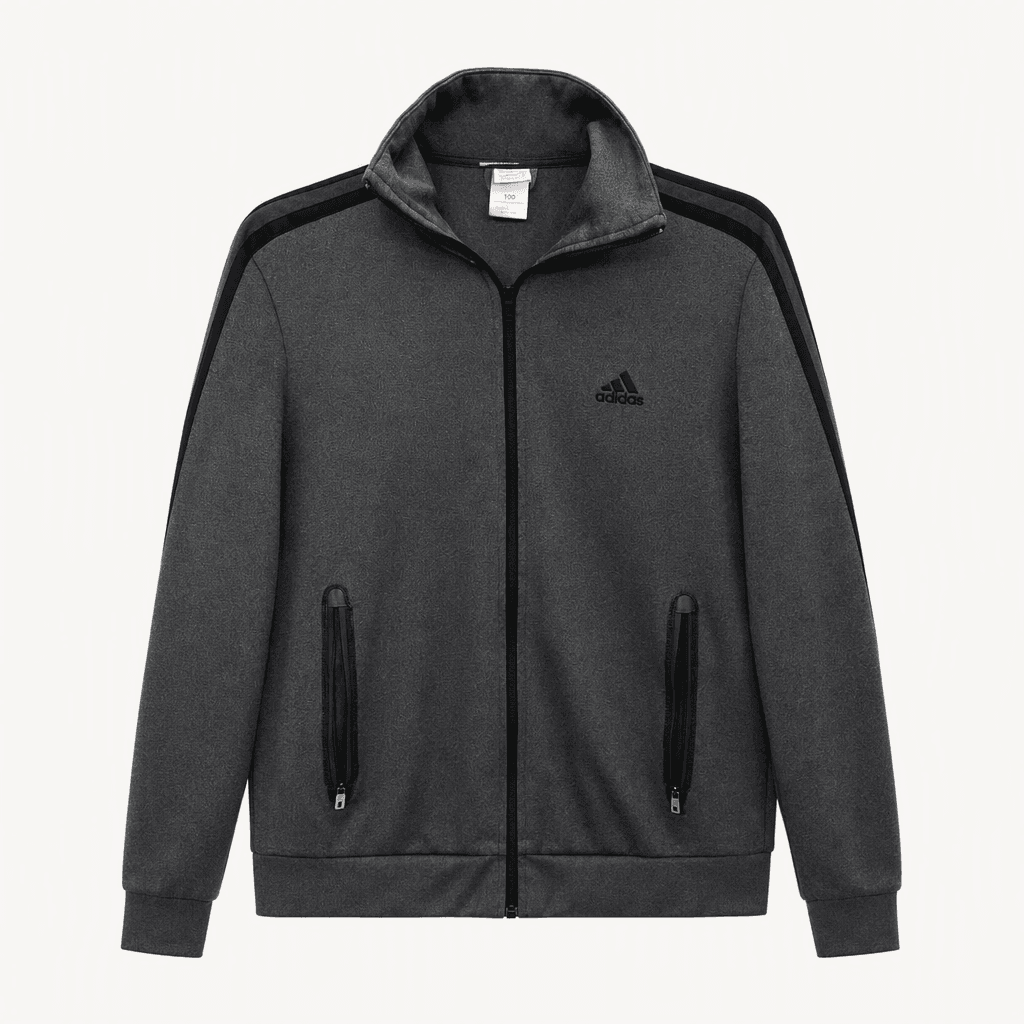 100,L)) adidas 아디다스 챠콜 져지 !~ 챠콜 & 블랙 색상 ~