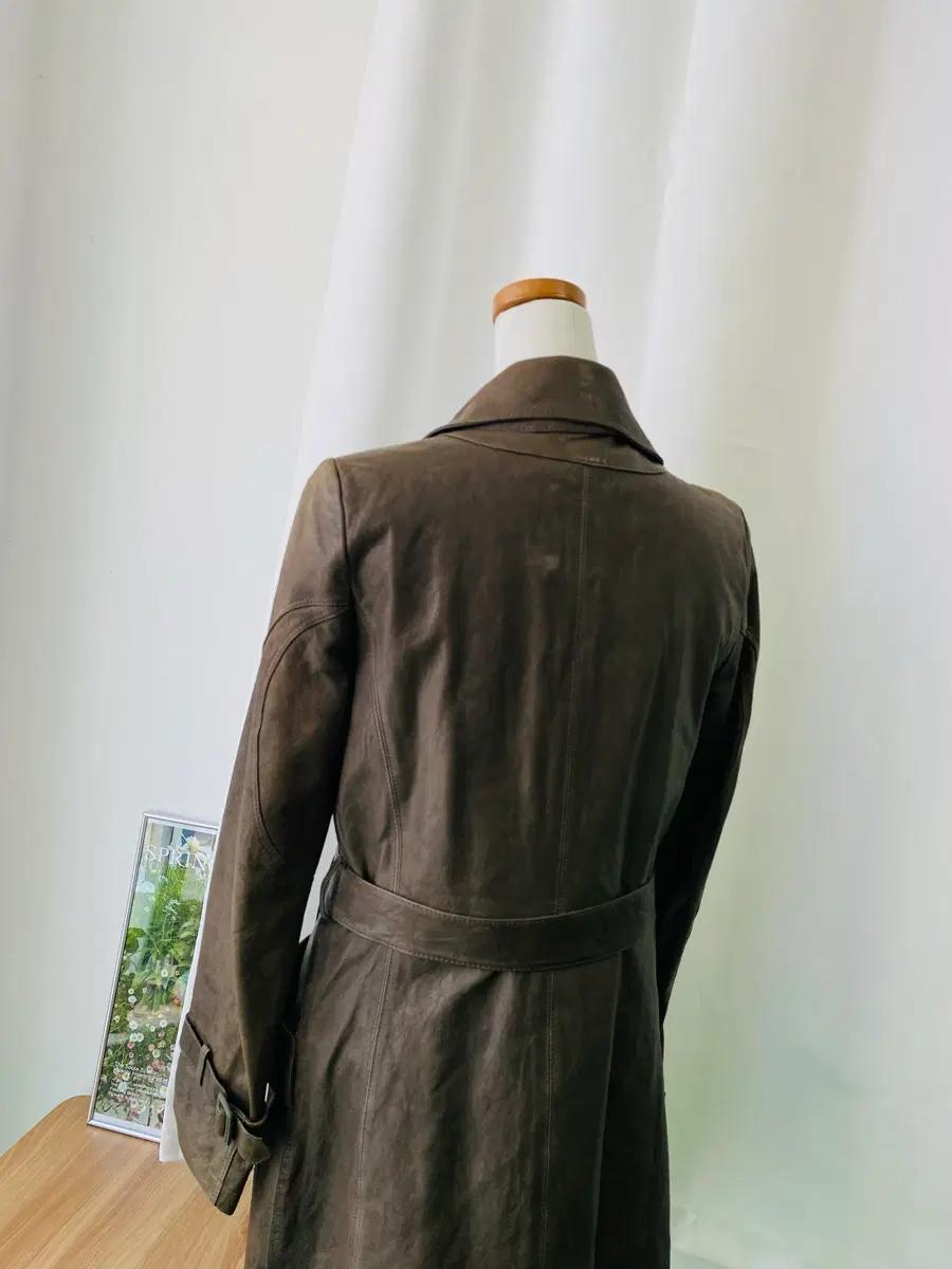로보 ROBO 빈티지 양가죽 트렌치코트 5