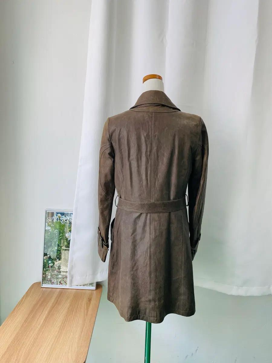 로보 ROBO 빈티지 양가죽 트렌치코트 6
