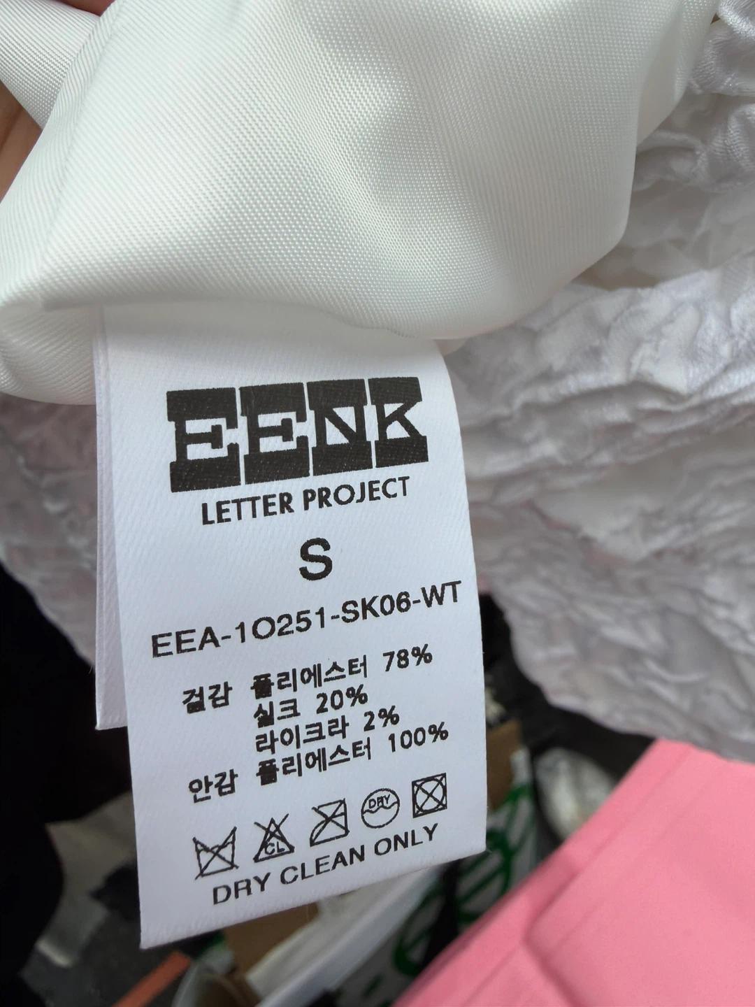 EENK 잉크 볼륨 미니 스커트 화이트 S 6