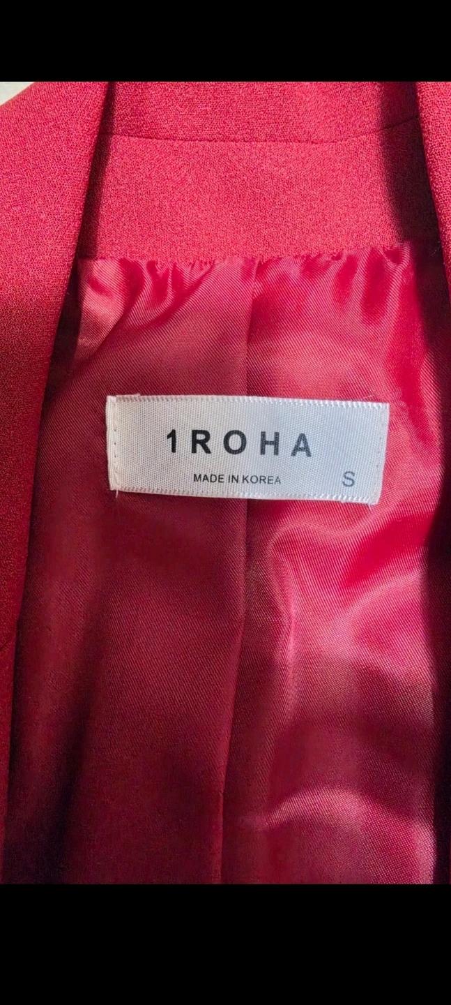 1ROHA 레드 자켓 스커트 세트 S 6