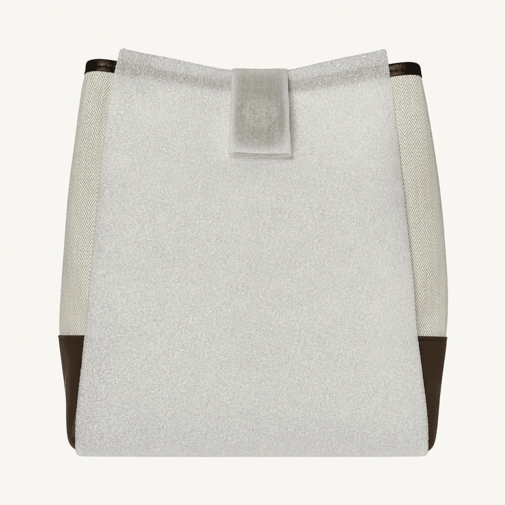 드파운드 아이보리 town bag 타운백 착용컷