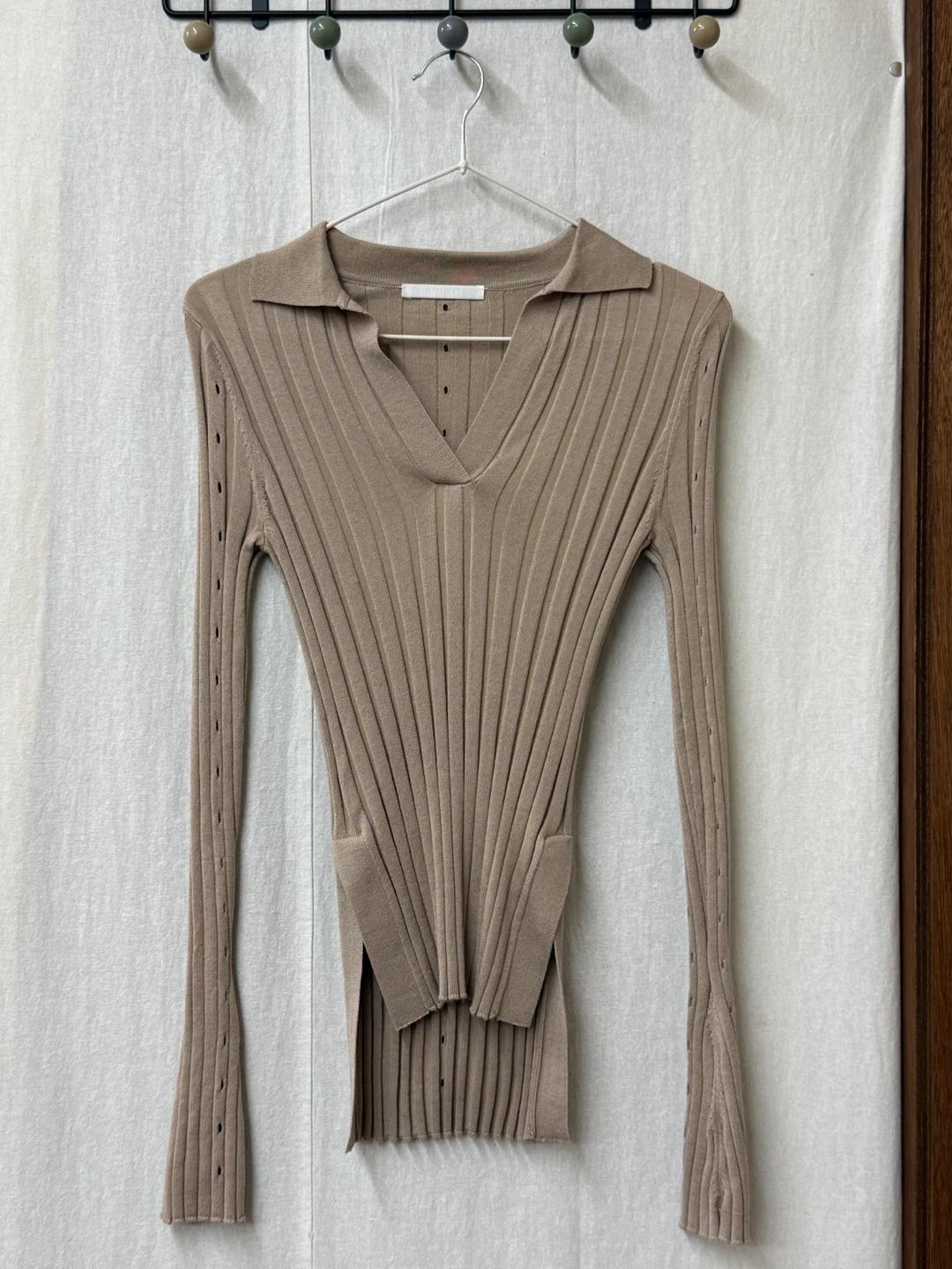 (정품) helmut lang 헬무트랑 골지 니트 36 2