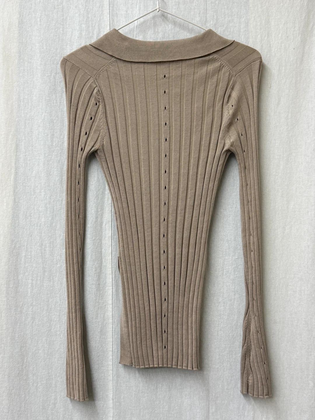 (정품) helmut lang 헬무트랑 골지 니트 36 5