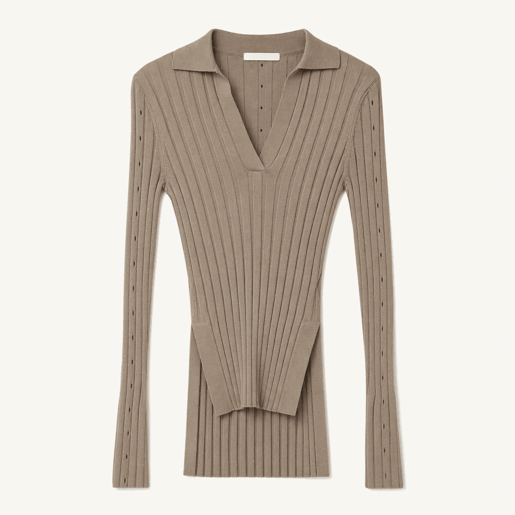 (정품) helmut lang 헬무트랑 골지 니트 36 착용컷