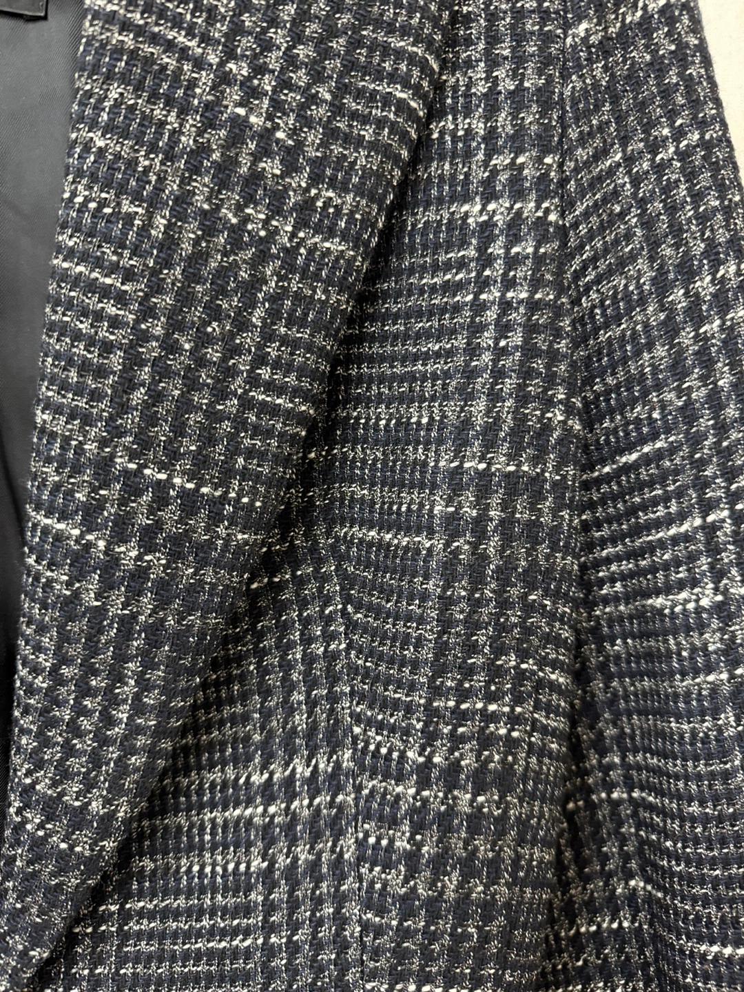Massimo Dutti 체크 패턴 트위드 자켓 4