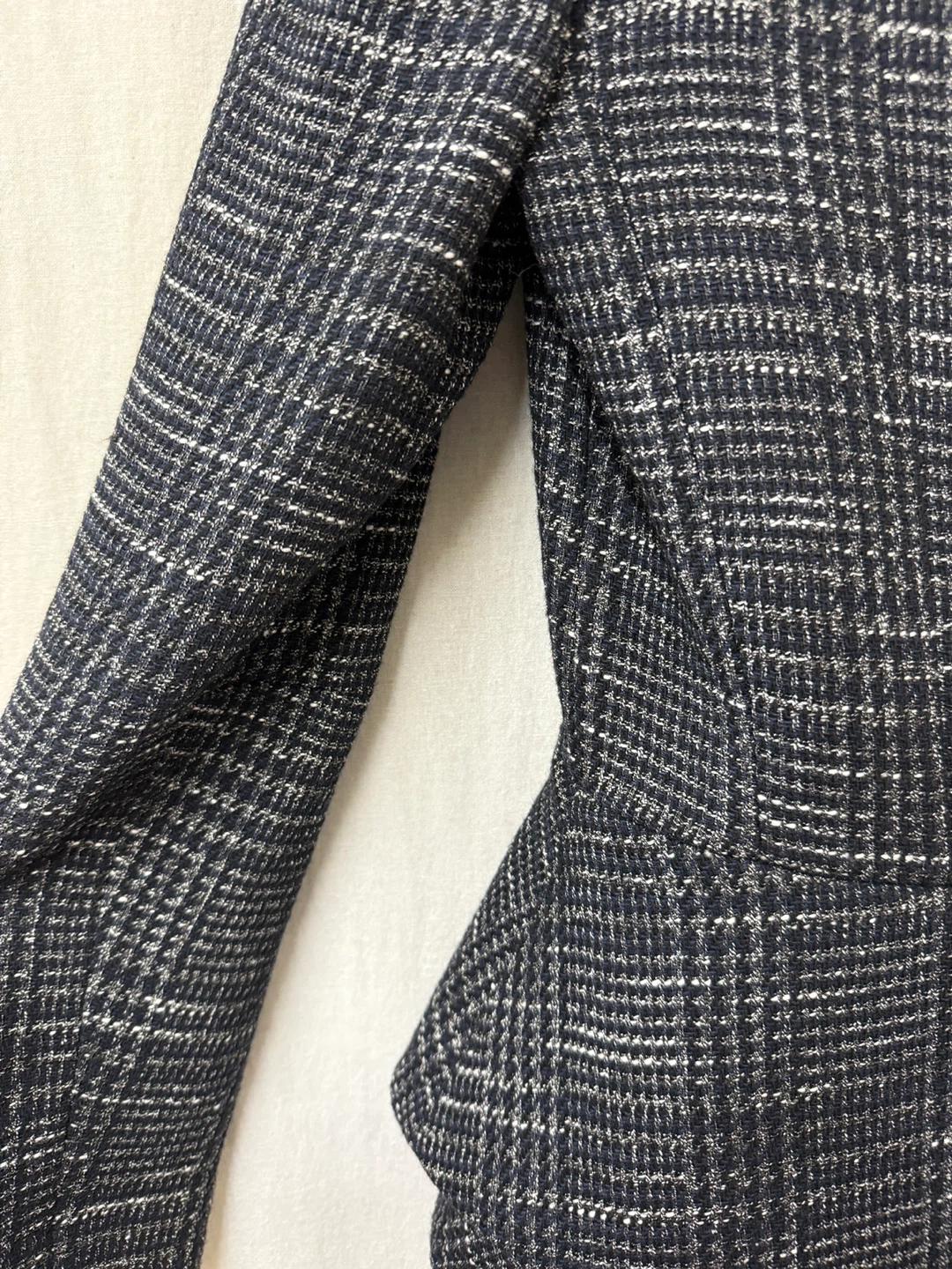 Massimo Dutti 체크 패턴 트위드 자켓 7
