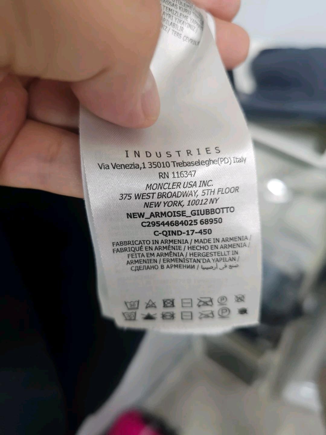 (정품)몽클레르 감므블루 블랙 후드집업 8