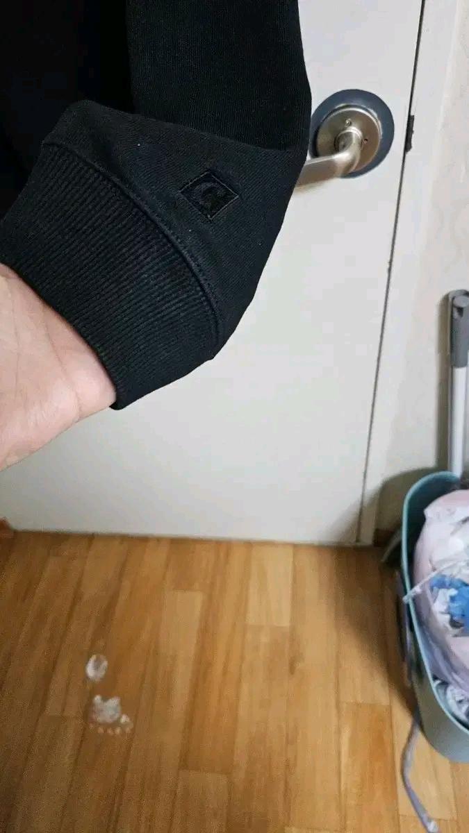 커버낫 어센틱 로고 후디 블랙 남녀공용 5