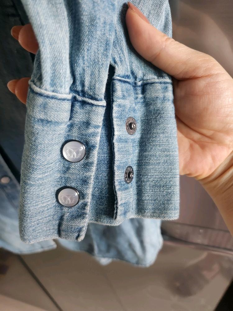 Calvin Klein 데님 셔츠 원피스 XS 6