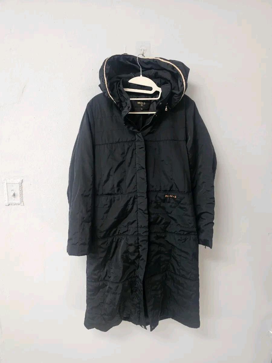 M.U.S 롱패딩 블랙 2