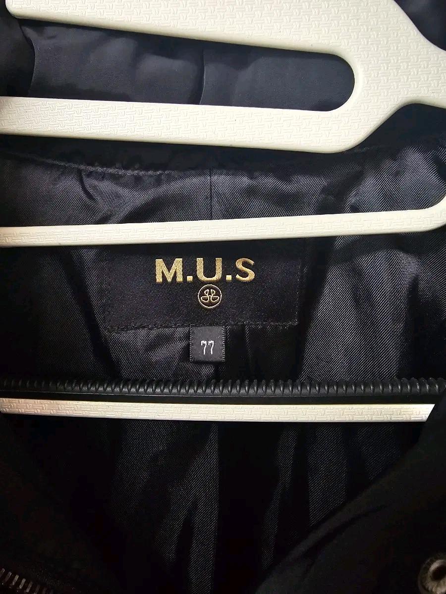 M.U.S 롱패딩 블랙 6
