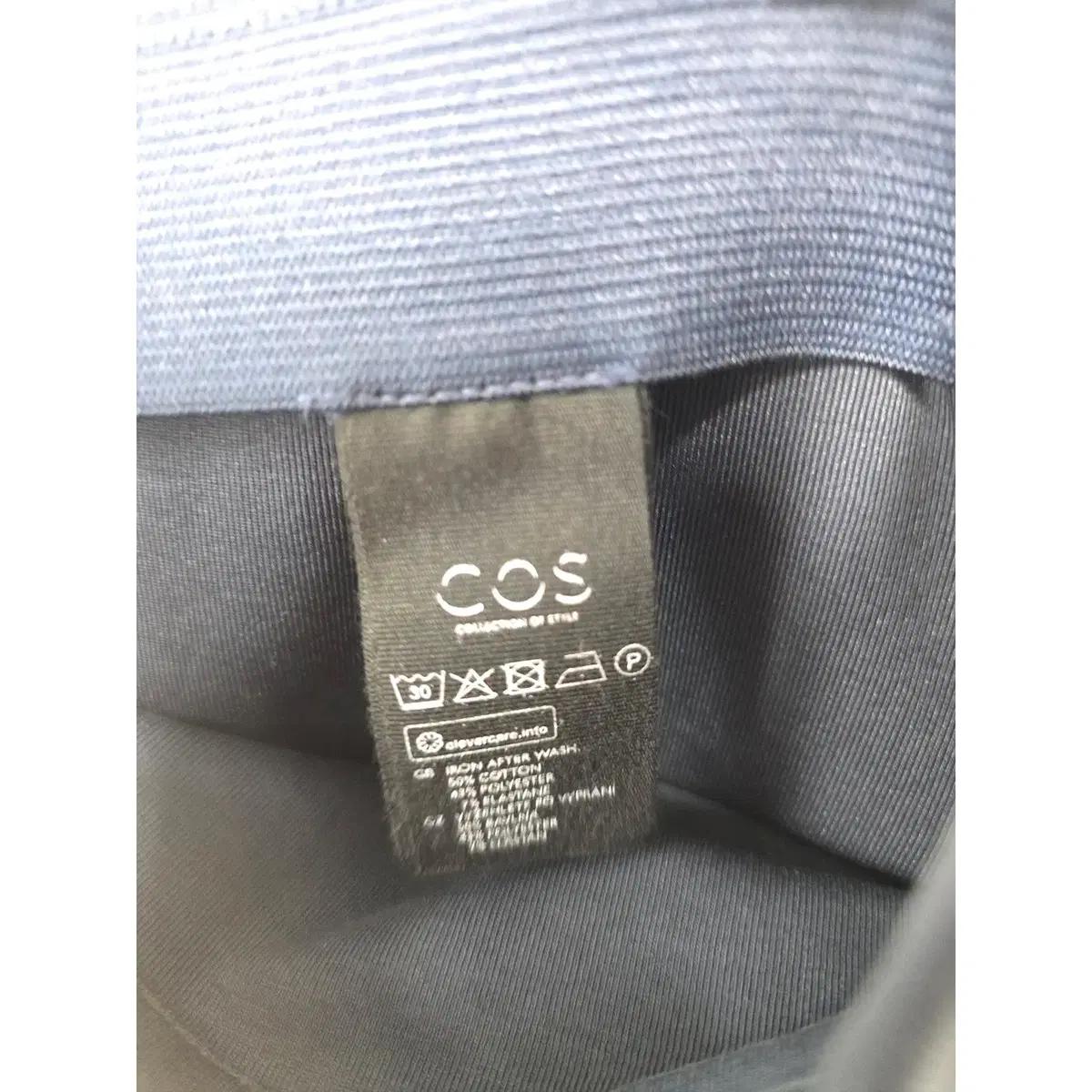 30인치 코스 COS 네이비 밴딩 와이드 팬츠 E961 4