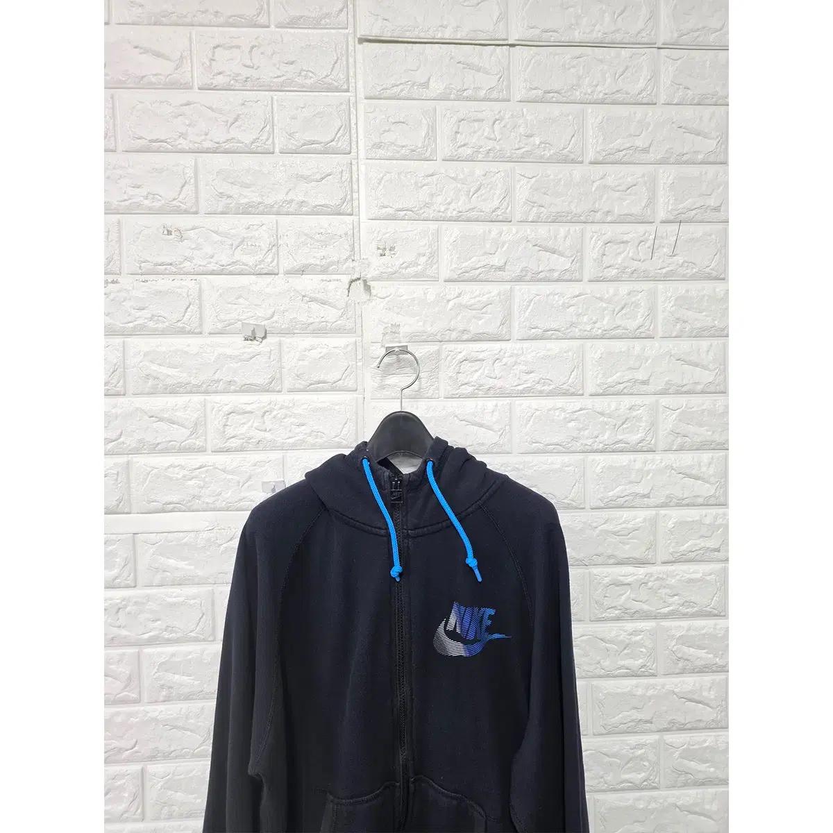 2XL 나이키 블랙 후드집업 자켓 E975 6