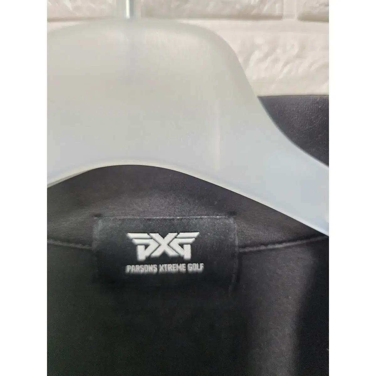 M PXG 골프 블랙 반집업 티 E987 3