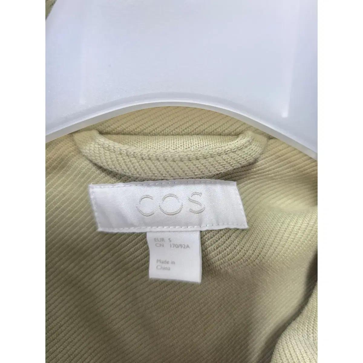 M 코스 COS 라이트그린 면 자켓 E989 3