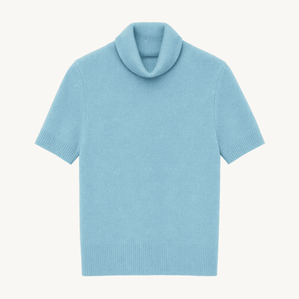 44.Cashmere 폴라 반팔니트