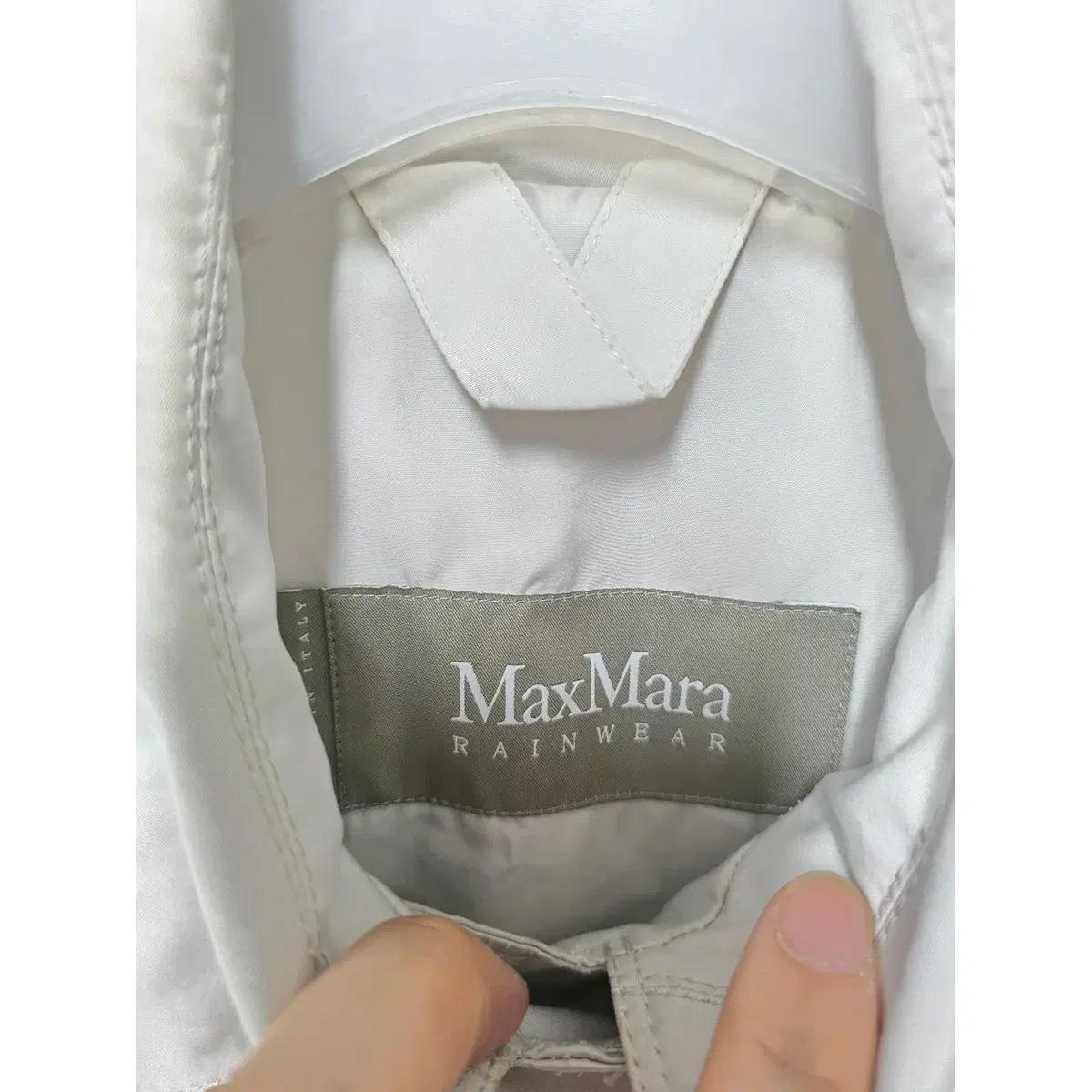 M 막스마라 레인웨어 금장 견장 트렌치코트 E998 3