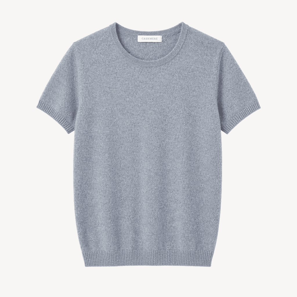 55.Cashmere 라운드 반팔니트