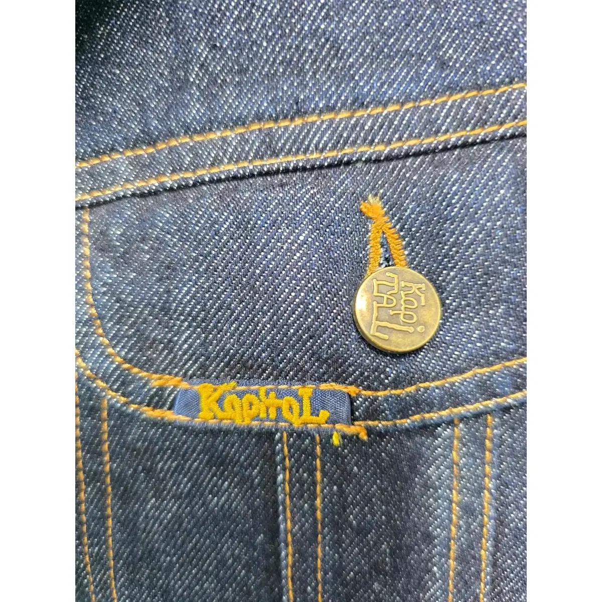 L-XL 캐피탈 본 데님 자켓 E999 3