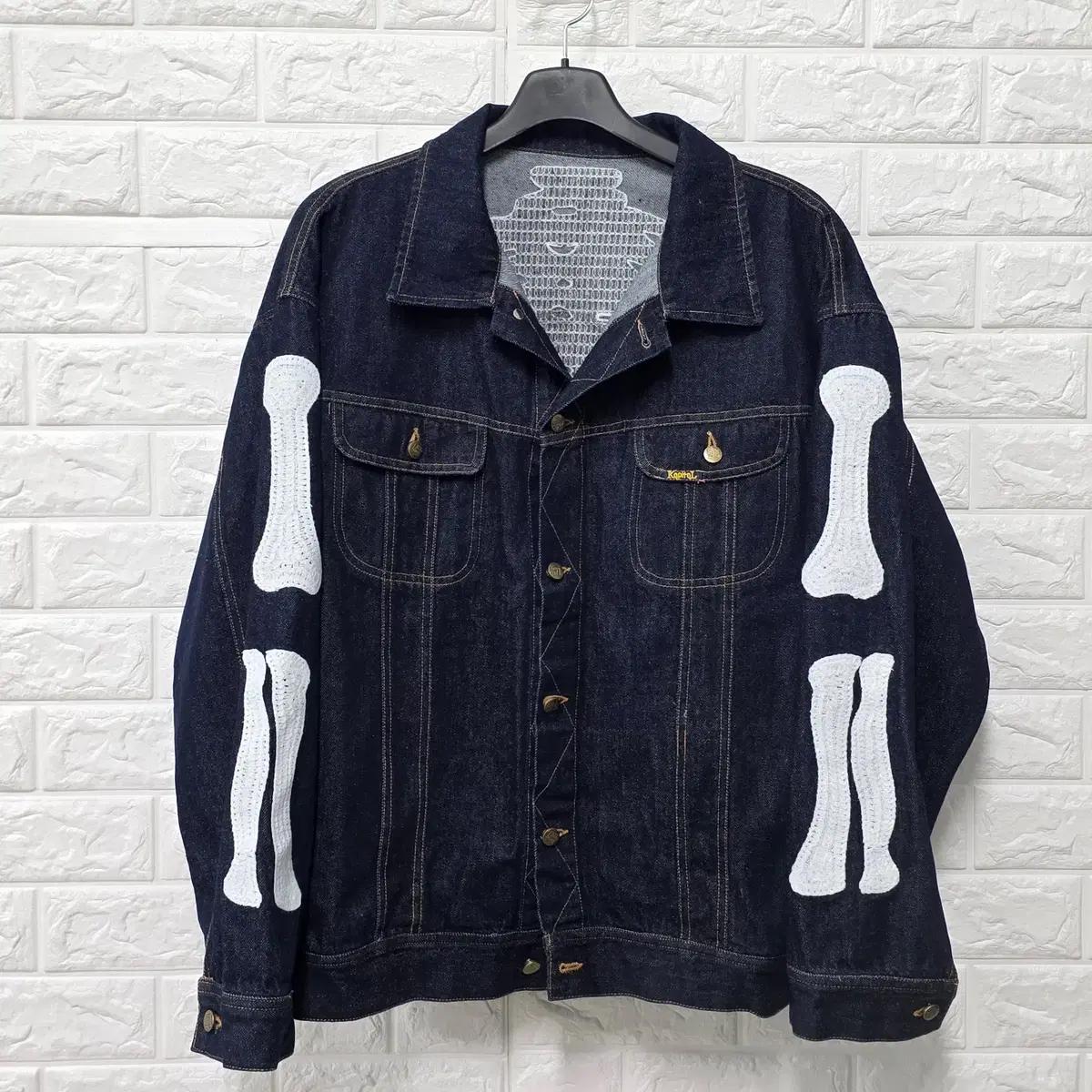 L-XL 캐피탈 본 데님 자켓 E999 2