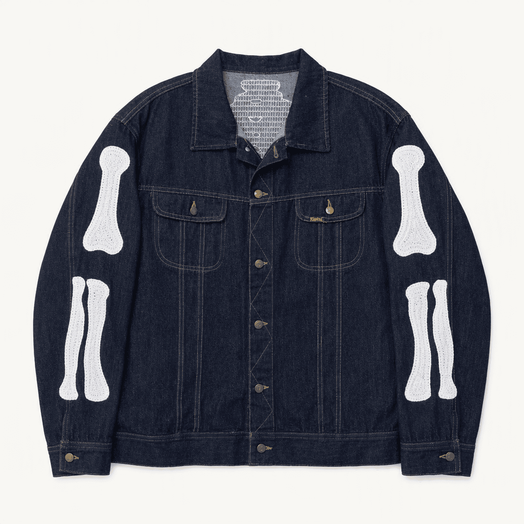 L-XL 캐피탈 본 데님 자켓 E999