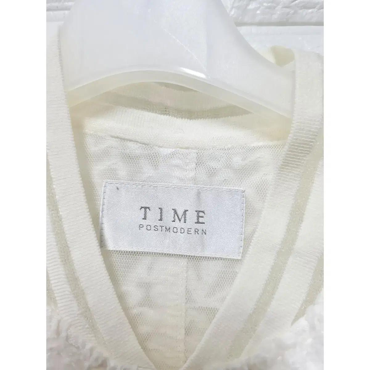 L 20s 한섬 타임 TIME 화이트 자켓 a149 3