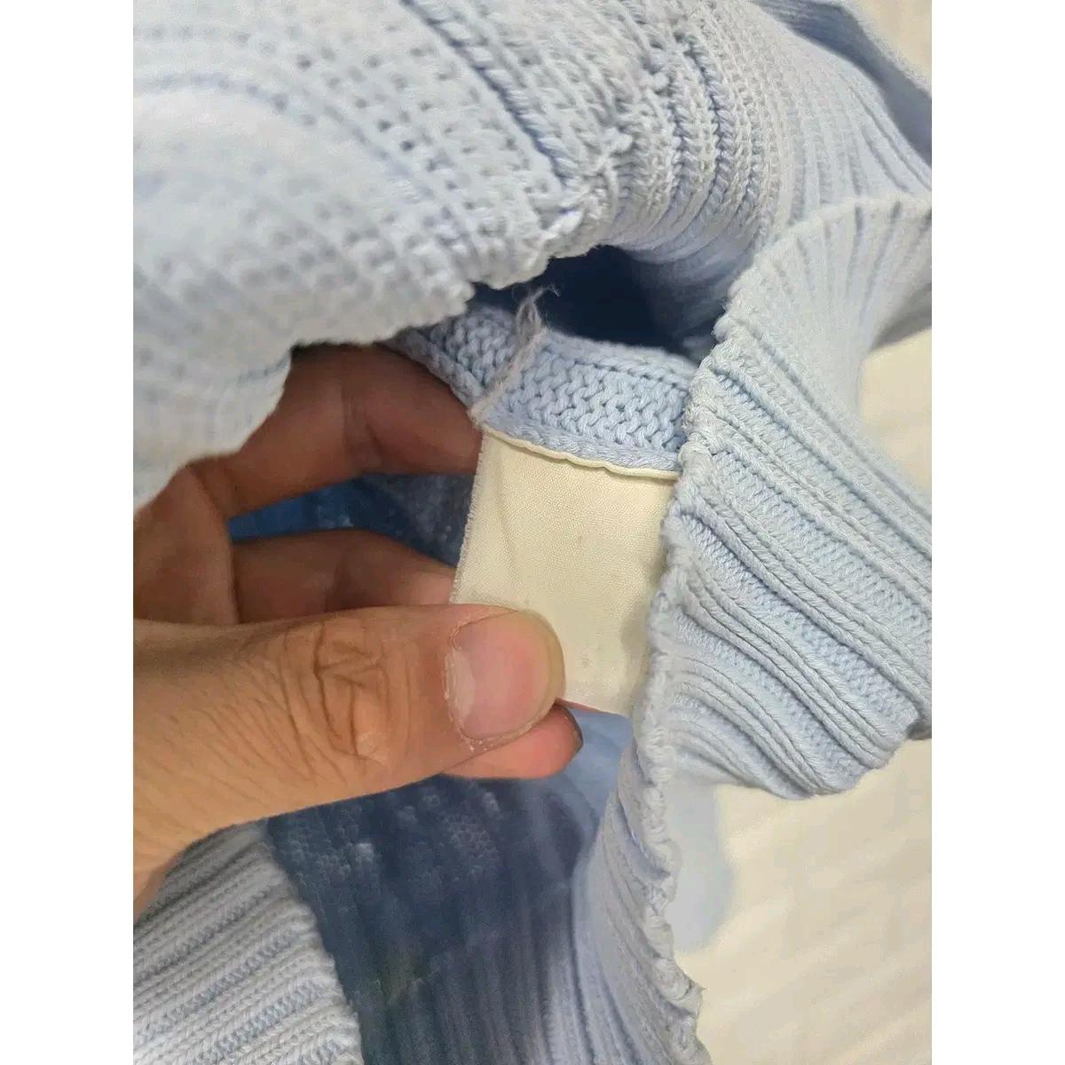 M 폴로랄프로렌 하늘색 케이블 니트 가디건 F34 4