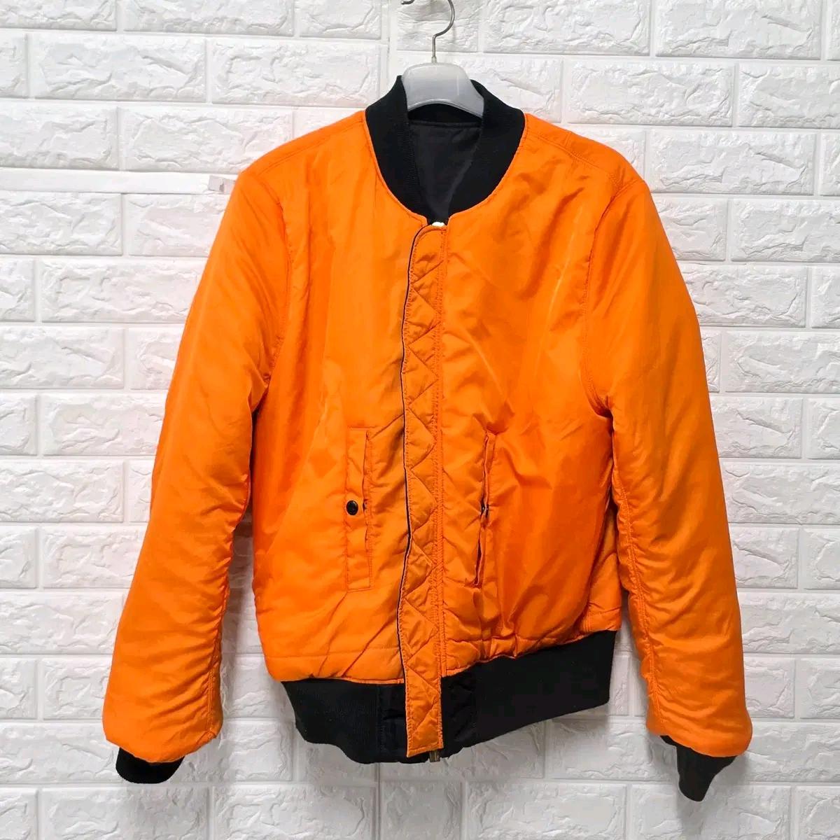 M 알파인더스토리 블랙 리시버블 봄버 자켓 F36 6