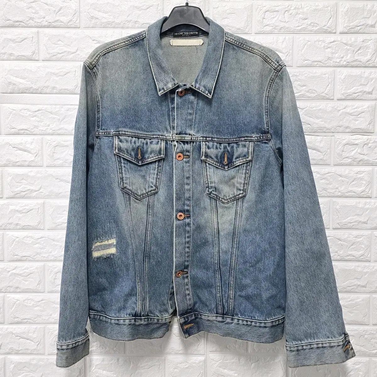 L 오프화이트 OFF WHITE 데님 자켓 청자켓 C125 2