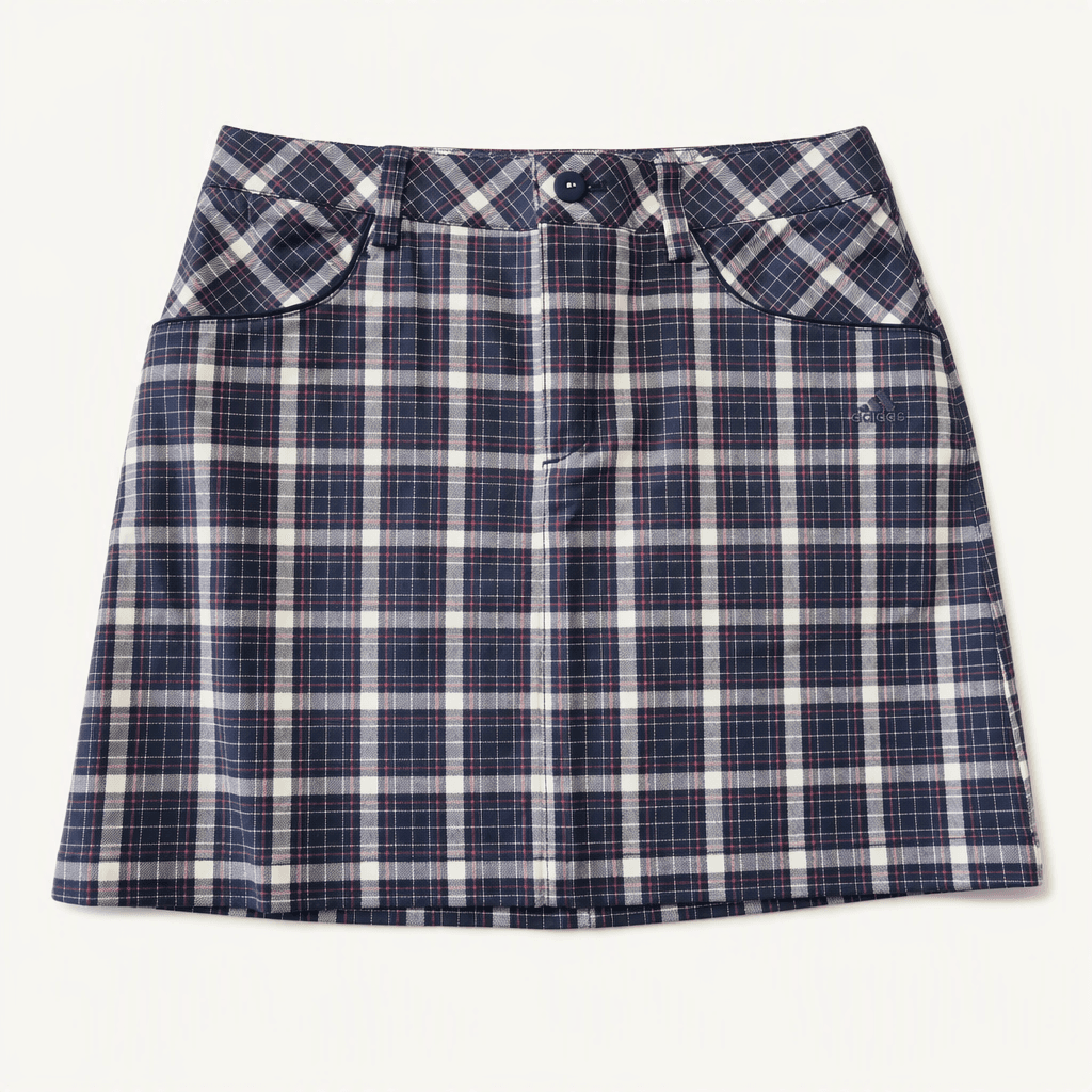 체크 플리츠 스커트 XS