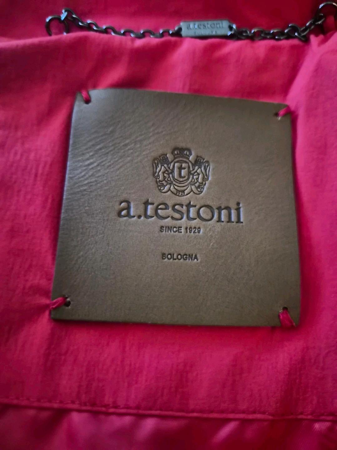a.testoni 레드 트렌치코트 95 3