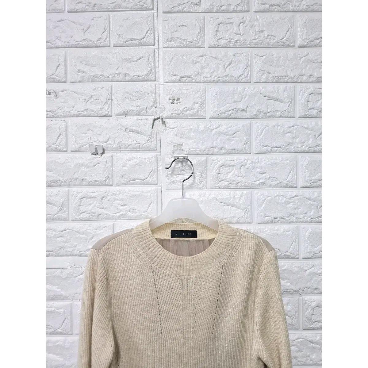 M 20ss 미샤 아이보리 블라우스 F48 6