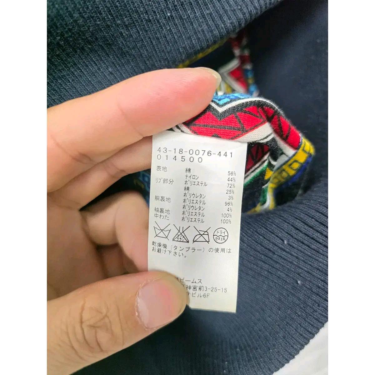 M 빔즈 BEAMs 네이비 항공점퍼 봄버 F59 4