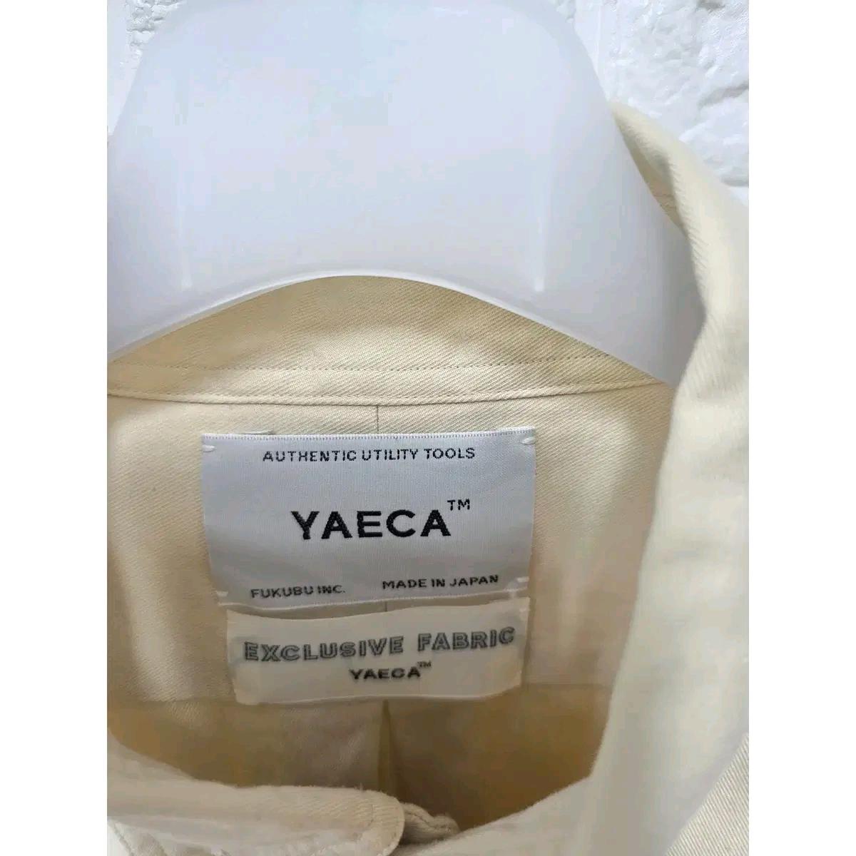 L 야에카 YAECA 버튼다운 컴포트 셔츠 베이지 F66 3