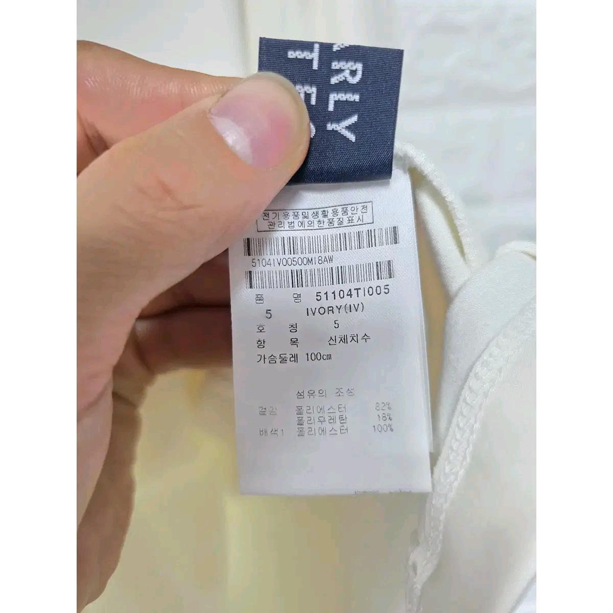 L 20s 파리게이츠 골프 화이트 티셔츠 F67 4