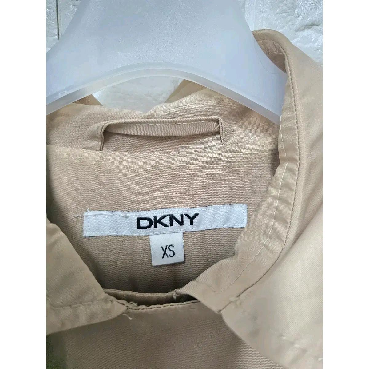 S DKNY 더블 브레스트 트렌치코트 F76 3