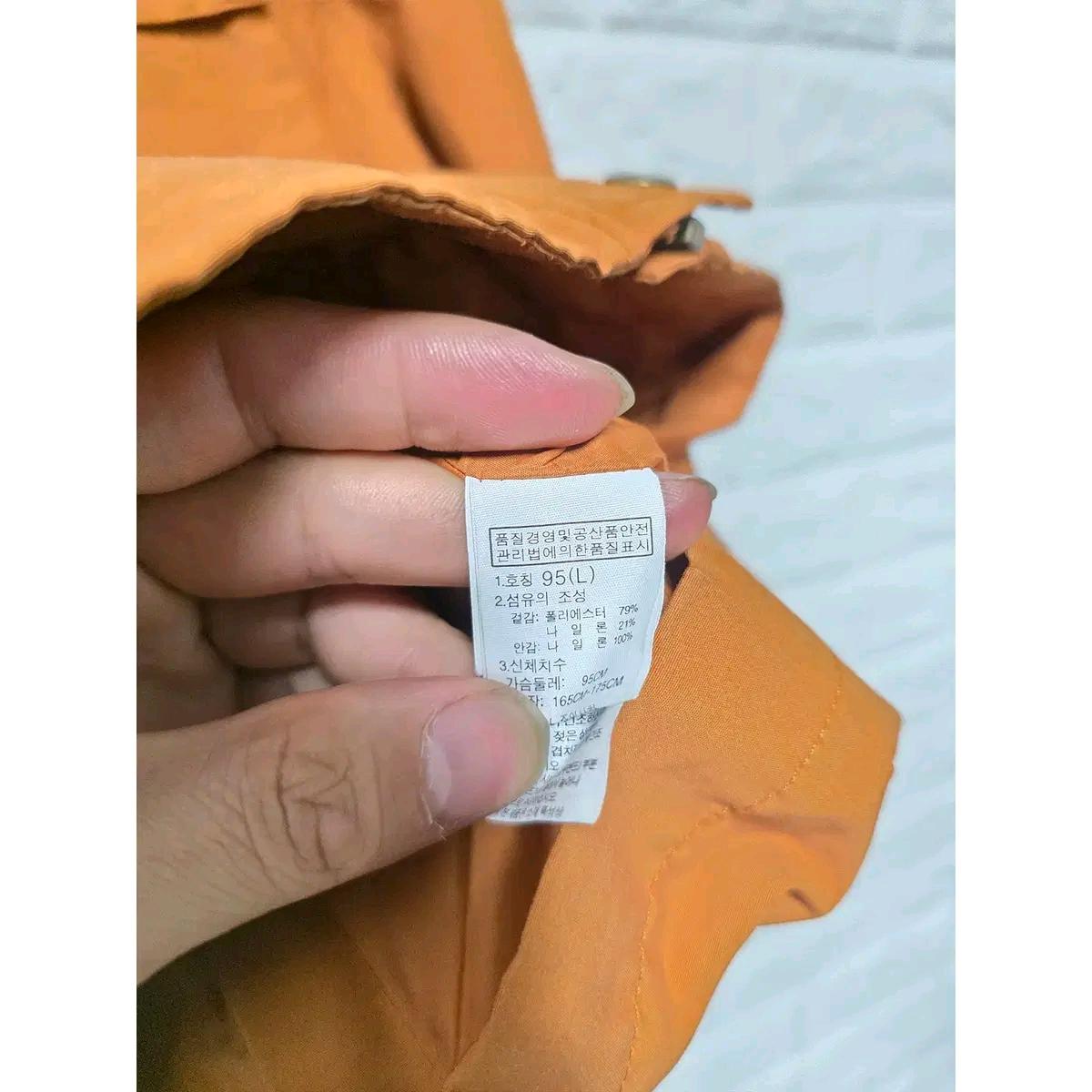 95 노스페이스 오렌지색 바람막이 F77 4