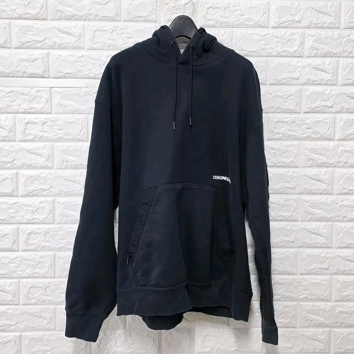 2XL 나이키 조던 23 엔지니어드 플리스 후드티 블랙 F86 2